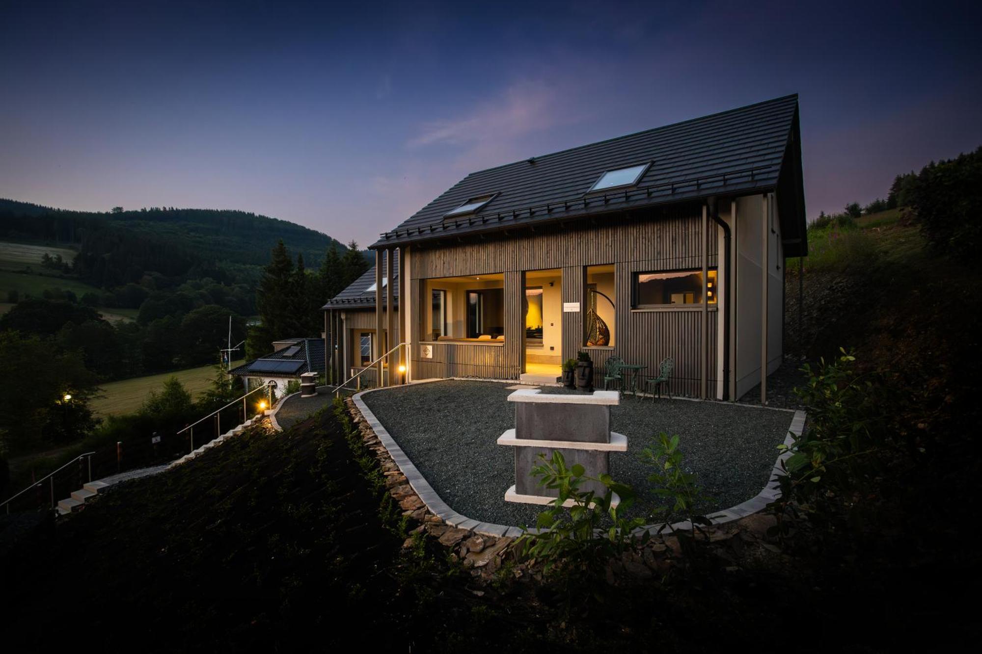 Sauerland Chalets - "Die Chalets Herzenssache" Winterberg Exterior foto