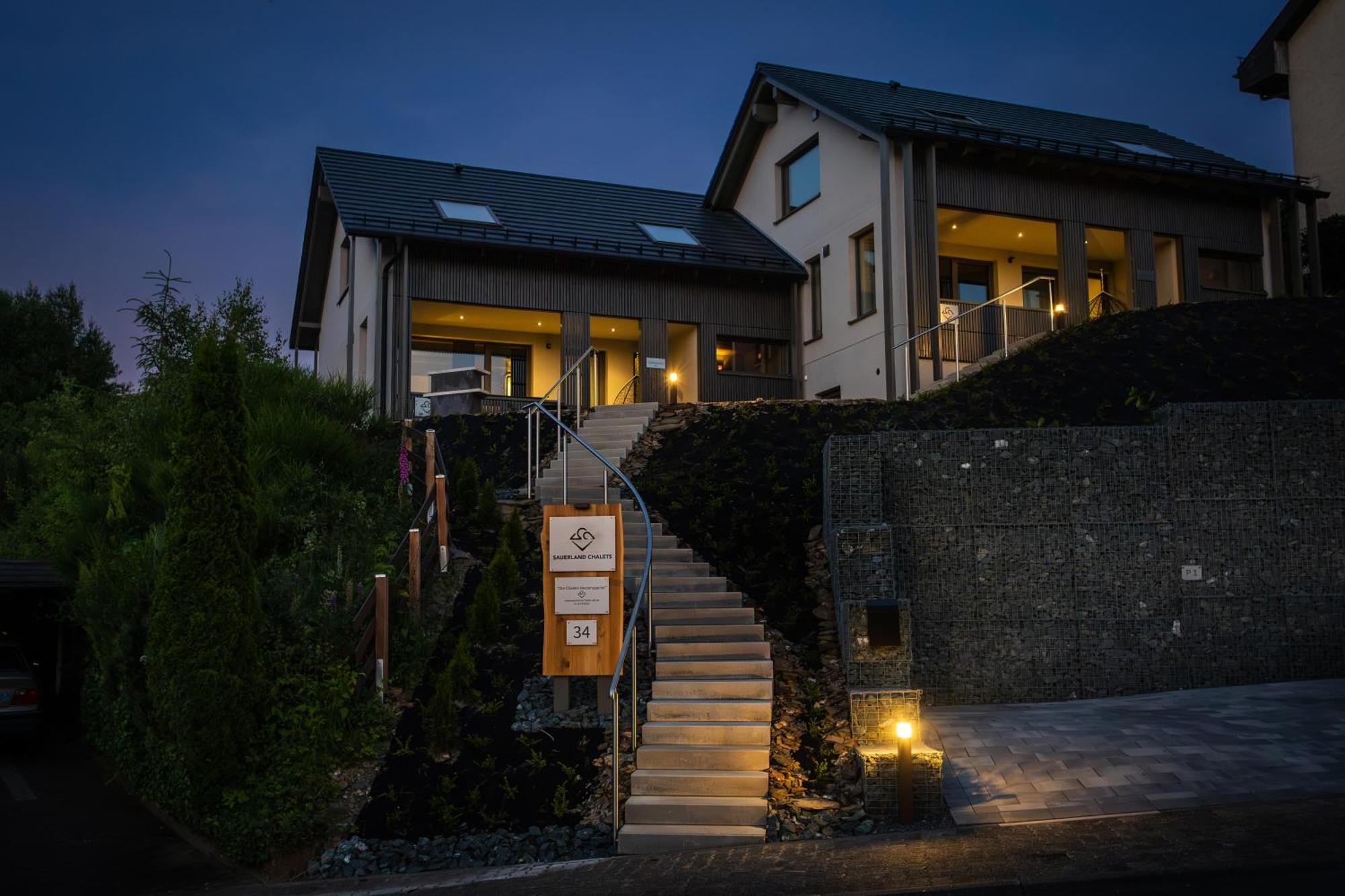 Sauerland Chalets - "Die Chalets Herzenssache" Winterberg Exterior foto